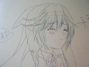 Rating: Safe Score: 0 Tags: 1girl auto_tagged blush braid closed_eyes image long_hair monochrome solo suiseiseki tears traditional_media twin_braids upper_body User: admin