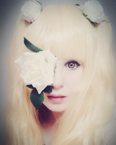 Rating: Safe Score: 0 Tags: 1girl blood close-up closed_mouth eyelashes face kirakishou lips lipstick makeup nose portrait realistic solo User: admin