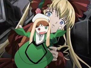 Rating: Safe Score: 0 Tags: 2girls blonde_hair blue_eyes bonnet bow dress flower green_dress heterochromia image long_hair long_sleeves multiple_girls open_mouth pair red_dress rose shinku suiseiseki very_long_hair User: admin