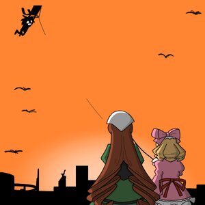 Rating: Safe Score: 0 Tags: 1boy 2girls 3girls aircraft airplane animal bat bird blonde_hair bow brown_hair commentary_request crow dove dragonfly dress feathers flock hair_bow hat hina_ichigo hinaichigo image jet kite long_hair monday_maiden multiple_girls orange_background orange_sky pair penguin reiuji_utsuho ribbon rozen_maiden sakurada_jun seagull short_hair silhouette sky suiseiseki sunset very_long_hair wings User: admin