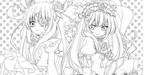 Rating: Safe Score: 0 Tags: 2girls barasuishou dress flower frills greyscale hair_flower hair_ornament hairband image lineart long_hair looking_at_viewer monochrome multiple_girls pair ribbon rose suigintou User: admin