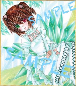 Rating: Safe Score: 0 Tags: 1girl boots brown_hair costume_switch cross-laced_footwear dress flower frills hair_flower hair_ornament heterochromia image long_sleeves looking_at_viewer marker_(medium) red_eyes short_hair sitting solo thighhighs traditional_media User: admin
