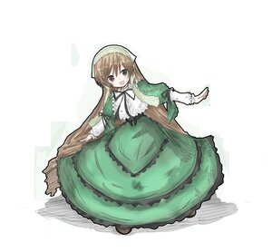 Rating: Safe Score: 0 Tags: 1girl :d brown_hair dress frills full_body green_dress green_eyes heterochromia image long_hair long_sleeves looking_at_viewer open_mouth red_eyes ribbon smile solo suiseiseki twintails very_long_hair User: admin
