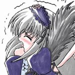 Rating: Safe Score: 0 Tags: 1girl blush grey_hair image mosaic_censoring pixel_art puffy_sleeves solo suigintou User: admin
