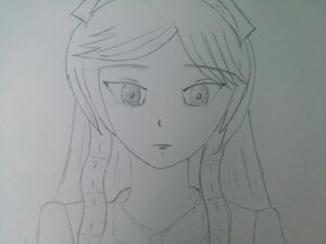 Rating: Safe Score: 0 Tags: 1girl greyscale hatsune_miku image long_hair looking_at_viewer monochrome sketch solo suiseiseki traditional_media User: admin