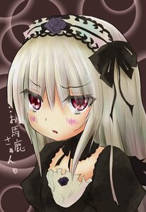 Rating: Safe Score: 0 Tags: 1girl black_rose blush dress flower hairband image long_hair looking_at_viewer rose silver_hair solo suigintou User: admin