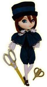 Rating: Safe Score: 0 Tags: 1girl blue_eyes brown_hair capelet closed_mouth doll full_body hair_between_eyes hat long_sleeves looking_at_viewer pantyhose shoes short_hair simple_background solo souseiseki standing top_hat white_background white_legwear User: admin