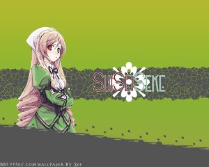 Rating: Safe Score: 0 Tags: 1girl blush brown_hair corset dress frills green_background green_dress green_eyes heterochromia image long_hair long_sleeves looking_at_viewer puffy_sleeves red_eyes solo suiseiseki User: admin