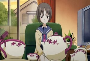 Rating: Safe Score: 0 Tags: 1girl black_eyes black_hair ground_vehicle human image indoors kashiwaba_tomoe long_sleeves plant school_uniform screenshot serafuku short_hair sitting solo User: admin