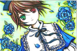 Rating: Safe Score: 0 Tags: 1girl black_rose blue_flower blue_ribbon blue_rose flower frills green_eyes hat heterochromia image marker_(medium) petals pink_rose purple_flower purple_rose red_eyes red_flower red_rose ribbon rose rose_petals short_hair solo souseiseki suiseiseki thorns traditional_media white_rose yellow_flower yellow_rose User: admin