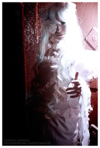 Rating: Safe Score: 0 Tags: 1girl artist_name green_eyes kirakishou long_hair solo watermark white_hair User: admin
