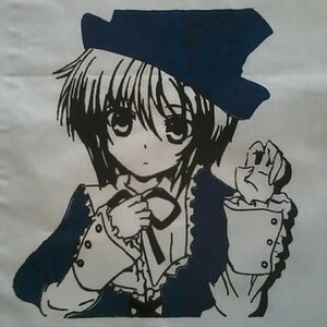 Rating: Safe Score: 0 Tags: 1girl bangs bowtie buttons capelet closed_mouth expressionless frills grey_background hat image long_sleeves looking_at_viewer monochrome simple_background solo souseiseki upper_body User: admin