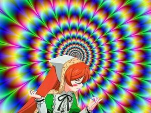Rating: Safe Score: 0 Tags: 1girl braid closed_eyes dress green_dress image long_hair long_sleeves orange_hair ribbon solo suiseiseki upper_body User: admin