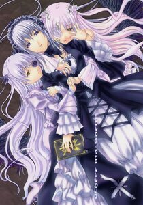 Rating: Safe Score: 0 Tags: 3girls barasuishou black_dress book doujinshi doujinshi_#113 dress eyepatch flower flower_eyepatch frilled_sleeves frills gothic_lolita holding holding_book image kirakishou lolita_fashion long_hair long_sleeves looking_at_viewer lying multiple multiple_girls on_back pink_hair purple_eyes rose rozen_maiden rozen_maiden_traumend sabamu silver_hair suigintou very_long_hair white_dress wide_sleeves yellow_eyes yuri User: admin