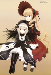 Rating: Safe Score: 0 Tags: 2girls absurdres blonde_hair blue_eyes bonnet boots dress drill_hair frills gothic_lolita hairband highres image lolita_fashion lolita_hairband long_hair long_sleeves looking_at_viewer megami_magazine multiple_girls non-web_source official_art pair red_eyes rozen_maiden shinku silver_hair sitting suigintou twintails ueda_kazuyuki very_long_hair User: admin