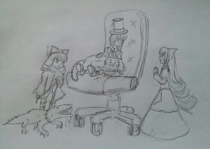 Rating: Safe Score: 0 Tags: 3girls animal_ears dress hat image imaizumi_kagerou instrument long_hair merlin_prismriver monochrome multiple multiple_girls photo short_hair sketch tagme tail traditional_media wolf_ears wolf_tail User: admin