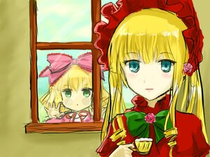 Rating: Safe Score: 0 Tags: 1girl auto_tagged blonde_hair blue_eyes blush bonnet bow cup flower hina_ichigo hinaichigo image long_hair looking_at_viewer pair pink_bow rose shinku sidelocks table teacup window User: admin