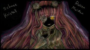 Rating: Safe Score: 0 Tags: 1girl artist_name black_background character_name dated flower hair_ornament image kirakishou long_hair pink_hair rose signature smile solo yellow_eyes User: admin