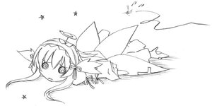 Rating: Safe Score: 0 Tags: 1girl @_@ greyscale image long_hair monochrome open_mouth rozen_maiden solo star_(symbol) star_hair_ornament star_print starfish striped suigintou takami_ryou wings User: admin