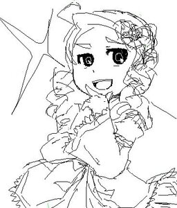 Rating: Safe Score: 0 Tags: 1girl :d blush dress greyscale image kanaria long_sleeves looking_at_viewer monochrome oekaki open_mouth simple_background smile solo upper_body white_background User: admin