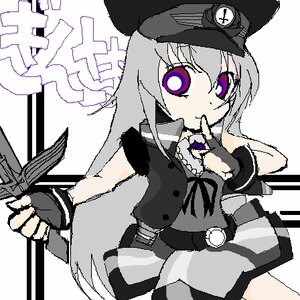 Rating: Safe Score: 0 Tags: 1girl fingerless_gloves gloves hat image long_hair peaked_cap purple_eyes skirt solo suigintou uniform User: admin