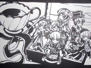 Rating: Safe Score: 0 Tags: 6+girls bow dress frills greyscale hat image long_hair long_sleeves looking_at_viewer monochrome multiple multiple_girls ribbon shinku smile suigintou suiseiseki tagme top_hat weapon wings User: admin