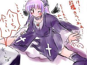 Rating: Safe Score: 0 Tags: 1girl bat_wings blush dress head_wings image long_hair long_sleeves one_eye_closed red_eyes simple_background solo suigintou white_background wings User: admin