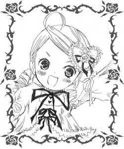 Rating: Safe Score: 0 Tags: 1girl :d ahoge blush drill_hair flower greyscale image kanaria long_sleeves looking_at_viewer monochrome open_mouth puffy_sleeves ribbon rose smile solo twin_drills upper_body User: admin