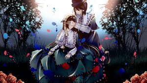Rating: Safe Score: 0 Tags: 2girls blonde_hair brown_hair capelet dress flower hat image long_sleeves maribel_hearn multiple_girls pair petals red_flower red_rose rose short_hair souseiseki suiseiseki usami_renko User: admin