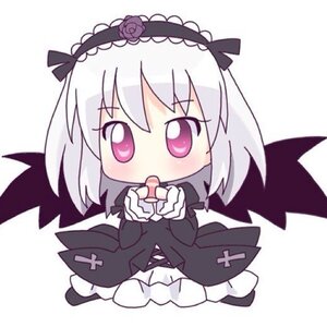 Rating: Safe Score: 0 Tags: 1girl bangs black_dress black_hairband black_ribbon black_wings blush chibi dress eyebrows_visible_through_hair flower frills full_body hair_between_eyes hairband image long_hair long_sleeves purple_eyes rose silver_hair solo striped suigintou white_background wings User: admin