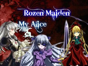 Rating: Safe Score: 0 Tags: 3girls black_wings blonde_hair blue_eyes bow bowtie dress flower frills hairband image long_hair long_sleeves looking_at_viewer multiple multiple_girls red_dress red_eyes rose shinku silver_hair suigintou tagme very_long_hair wings User: admin