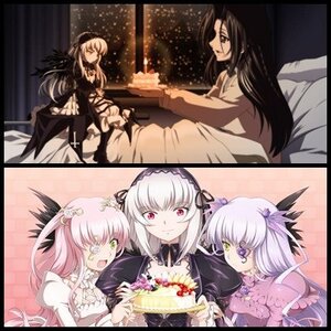 Rating: Safe Score: 0 Tags: 4girls black_wings dress flower food hairband image letterboxed lolita_hairband long_hair long_sleeves multiple multiple_girls pink_eyes pink_hair silver_hair smile suigintou tagme wings yellow_eyes User: admin