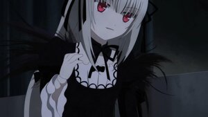 Rating: Safe Score: 0 Tags: 1girl bangs black_dress black_ribbon breasts closed_mouth dress eyebrows_visible_through_hair gothic_lolita hair_ribbon image lolita_fashion long_hair long_sleeves looking_at_viewer parted_lips red_eyes ribbon solo suigintou upper_body User: admin