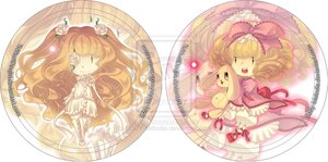 Rating: Safe Score: 0 Tags: 2girls blonde_hair bow closed_eyes dress flower frills hair_bow hinaichigo image kirakishou long_hair multiple_girls pair parasol pink_bow rose smile stuffed_animal teacup umbrella User: admin