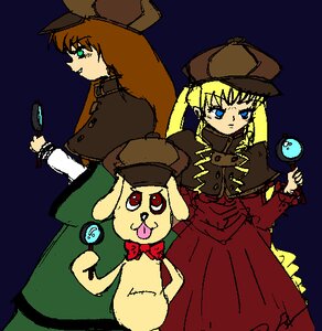 Rating: Safe Score: 0 Tags: 2girls blonde_hair blue_eyes dress hat image long_hair long_sleeves multiple_girls oekaki pair shinku suiseiseki top_hat User: admin