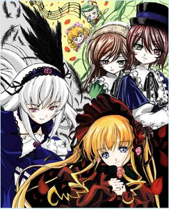 Rating: Safe Score: 0 Tags: 6+girls black_wings blonde_hair blue_dress blue_eyes bow brown_hair dress flower frills hairband hat heterochromia hina_ichigo image long_hair long_sleeves looking_at_viewer multiple multiple_girls petals pink_bow red_eyes rose shinku short_hair siblings sisters souseiseki suigintou suiseiseki tagme twins twintails very_long_hair wings User: admin