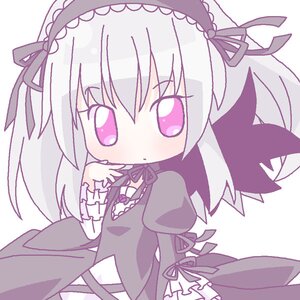 Rating: Safe Score: 0 Tags: 1girl bangs black_dress black_hairband black_ribbon chibi dress eyebrows_visible_through_hair frills hair_between_eyes hairband image juliet_sleeves long_hair long_sleeves looking_at_viewer puffy_sleeves ribbon silver_hair simple_background solo suigintou white_background User: admin