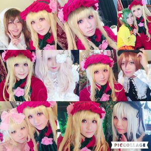 Rating: Safe Score: 0 Tags: 6+girls blonde_hair blue_eyes bonnet brown_hair flower green_hair hair_flower hair_ornament hat hat_flower head_wreath lips long_hair looking_at_viewer multiple_cosplay multiple_girls pink_flower portrait realistic red_lips rose smile tagme User: admin