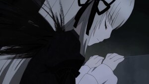 Rating: Safe Score: 0 Tags: 1girl auto_tagged bangs black_ribbon closed_eyes closed_mouth dress eyebrows_visible_through_hair from_side hair_ribbon image long_hair long_sleeves profile ribbon solo suigintou upper_body User: admin