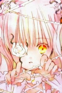 Rating: Safe Score: 0 Tags: 1girl blurry blurry_foreground depth_of_field flower image kaname_madoka kirakishou long_hair looking_at_viewer pink_hair ribbon rose solo ultimate_madoka white_flower yellow_eyes User: admin