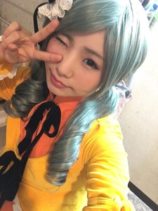 Rating: Safe Score: 0 Tags: 1girl braid drill_hair kanaria long_hair looking_at_viewer one_eye_closed smile solo User: admin