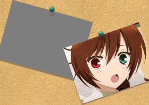 Rating: Safe Score: 0 Tags: 1girl :o bangs brown_hair camera eyebrows_visible_through_hair green_eyes hair_between_eyes image looking_at_viewer open_mouth red_eyes short_hair solo suiseiseki User: admin