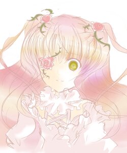 Rating: Safe Score: 0 Tags: 1girl blonde_hair flower green_eyes image kirakishou long_hair pink_flower pink_hair pink_rose red_flower red_rose rose solo thorns two_side_up User: admin