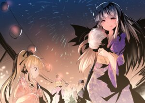 Rating: Safe Score: 0 Tags: 5girls :p black_wings blonde_hair blush commentary_request cotton_candy fireworks hina_ichigo image japanese_clothes kimono lamp long_hair multiple_girls night night_sky obi one-hour_drawing_challenge pair rozen_maiden sash shinku sky smile souseiseki star_(sky) starry_sky suigintou suiseiseki tongue tongue_out tousen wings yukata User: admin