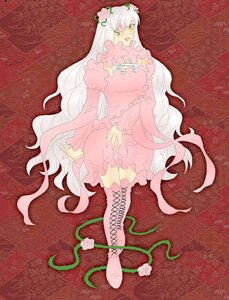 Rating: Safe Score: 0 Tags: 1girl boots cross-laced_footwear dress flower frills hair_flower image kirakishou knee_boots long_hair long_sleeves pink_hair puffy_sleeves rose solo thorns very_long_hair vines white_hair User: admin