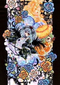 Rating: Safe Score: 0 Tags: 2girls blue_flower blue_rose dress flower frills green_hair hairband image lolita_fashion long_hair multiple_girls orange_flower pink_flower pink_rose purple_flower purple_rose red_flower red_rose rose silver_hair solo suigintou thorns white_rose wings yellow_flower yellow_rose User: admin