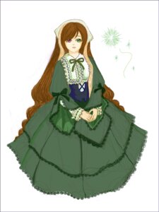 Rating: Safe Score: 0 Tags: 1girl brown_hair dress frills green_dress green_eyes head_scarf heterochromia image long_hair long_sleeves looking_at_viewer red_eyes solo striped striped_background suiseiseki vertical_stripes very_long_hair User: admin