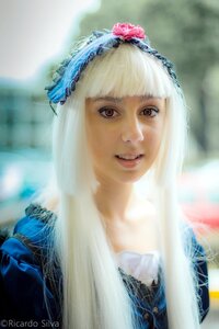Rating: Safe Score: 0 Tags: 1girl artist_name bangs blonde_hair blunt_bangs blurry blurry_background brown_eyes depth_of_field eyelashes lips looking_at_viewer photo red_eyes solo suigintou upper_body watermark web_address User: admin