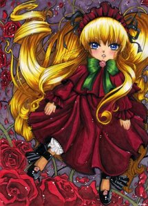 Rating: Safe Score: 0 Tags: 1girl blonde_hair blue_eyes blush dress drill_hair flower image long_hair long_sleeves pink_flower pink_rose red_dress red_flower red_rose rose rose_petals shinku solo thorns twin_drills very_long_hair yellow_rose User: admin