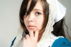 Rating: Safe Score: 0 Tags: 1girl bangs black_eyes closed_mouth finger_to_mouth lace lips looking_at_viewer portrait solo suiseiseki User: admin